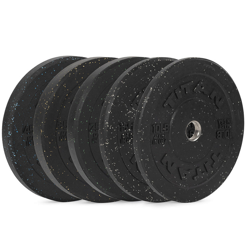 Titan Fitness 260 lb Crumb Bumper Set